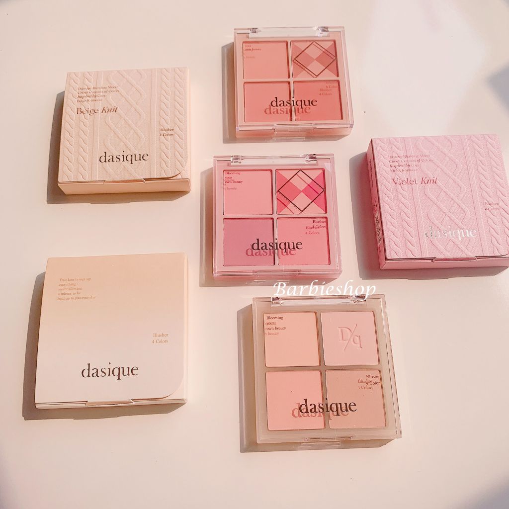 Má Hồng Dasique Blending Mood Cheek 4 ô