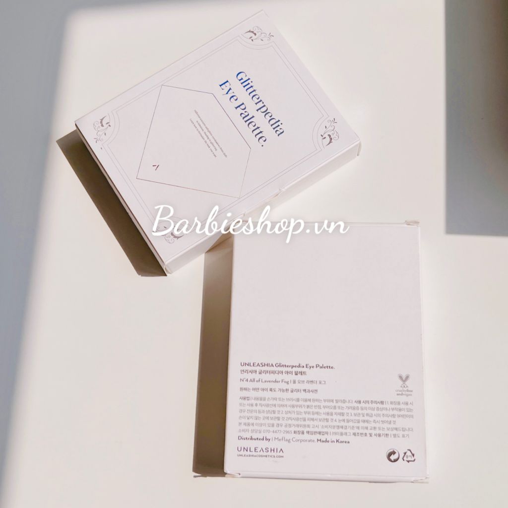 Màu Mắt 9 Ô Unleashia Glitterpedia Eye Palette