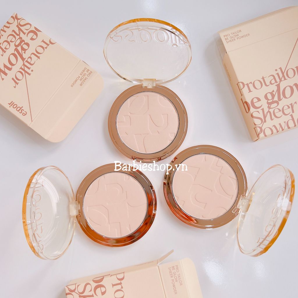 Phấn Nén Espoir Protailor Be Glow Sheer Powder