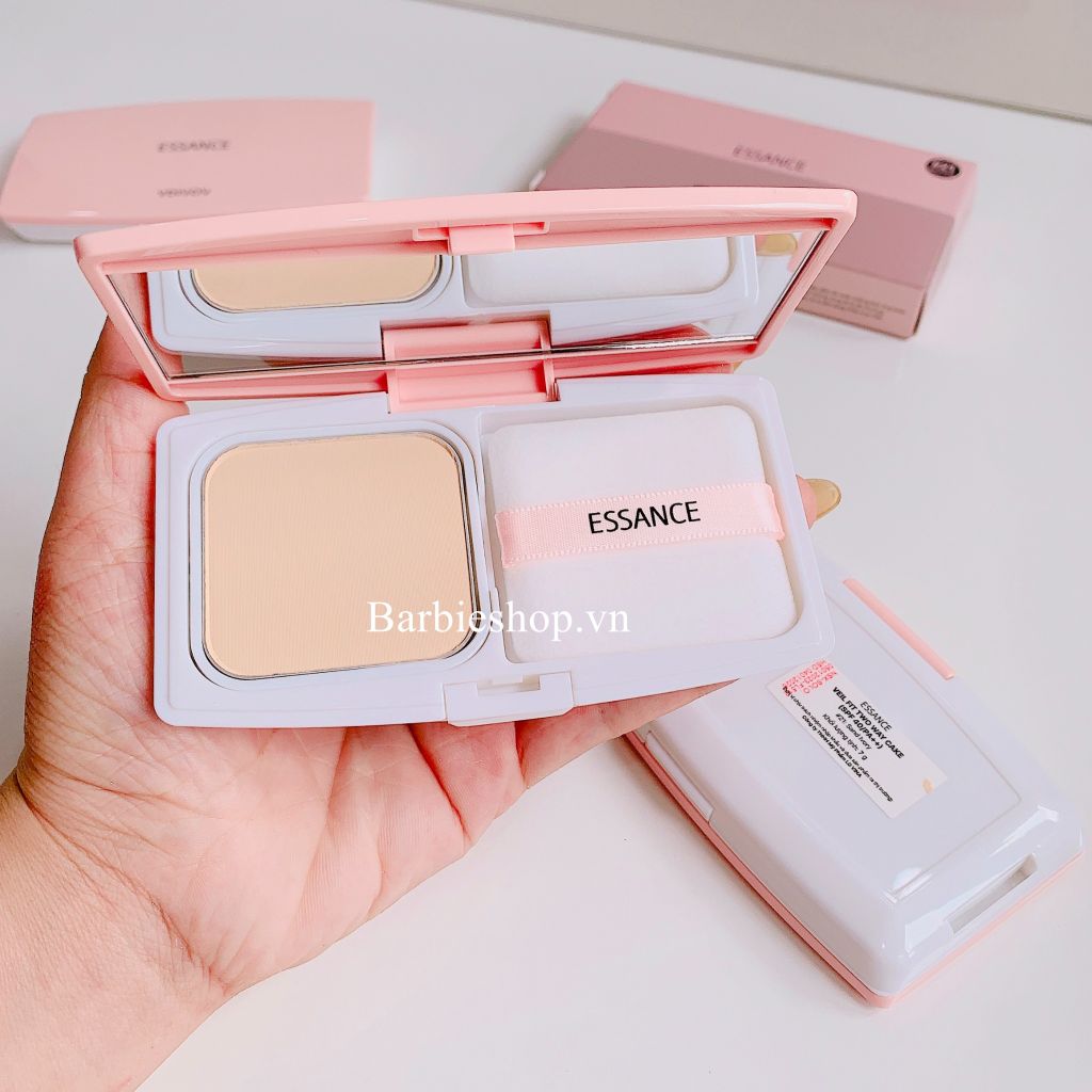 Phấn Phủ Nén Siêu Mịn Lâu Trôi Chống Nắng Essance Veil Fit Two Way Cake SPF 30 PA ++ Màu 13 , 21