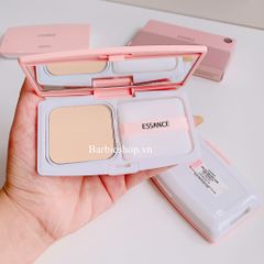 Phấn Phủ Nén Siêu Mịn Lâu Trôi Chống Nắng Essance Veil Fit Two Way Cake SPF 30 PA ++ Màu 13 , 21