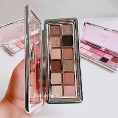Màu Mắt 12 Ô 3CE New Take Eyeshadow Palette ( Raw Newtrals , Motion Frame , Creative Filter, Quiet Brown )