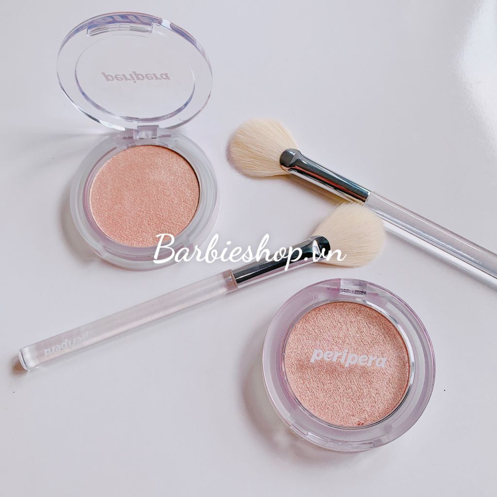 Phấn Bắt Sáng Peripera Pure Glory Highlighter Set [Tặng Kèm Cọ Cao Cấp]