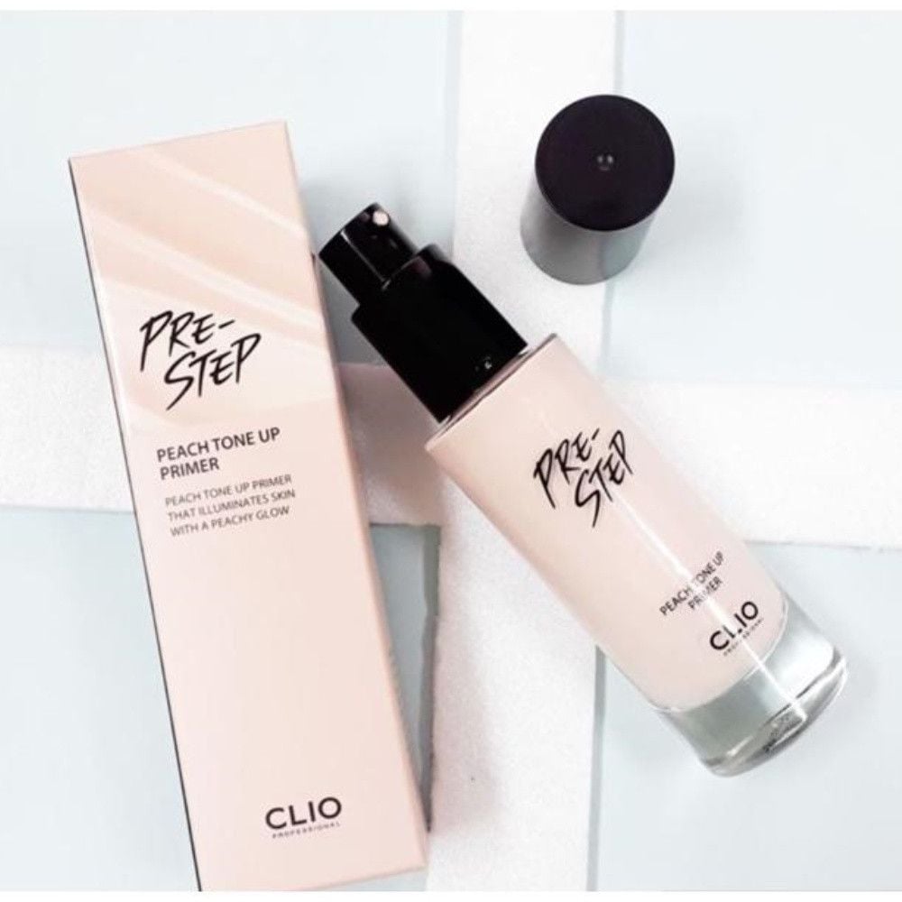 Kem Lót Clio Pre-Step Primer Moist + Peach Tone Up