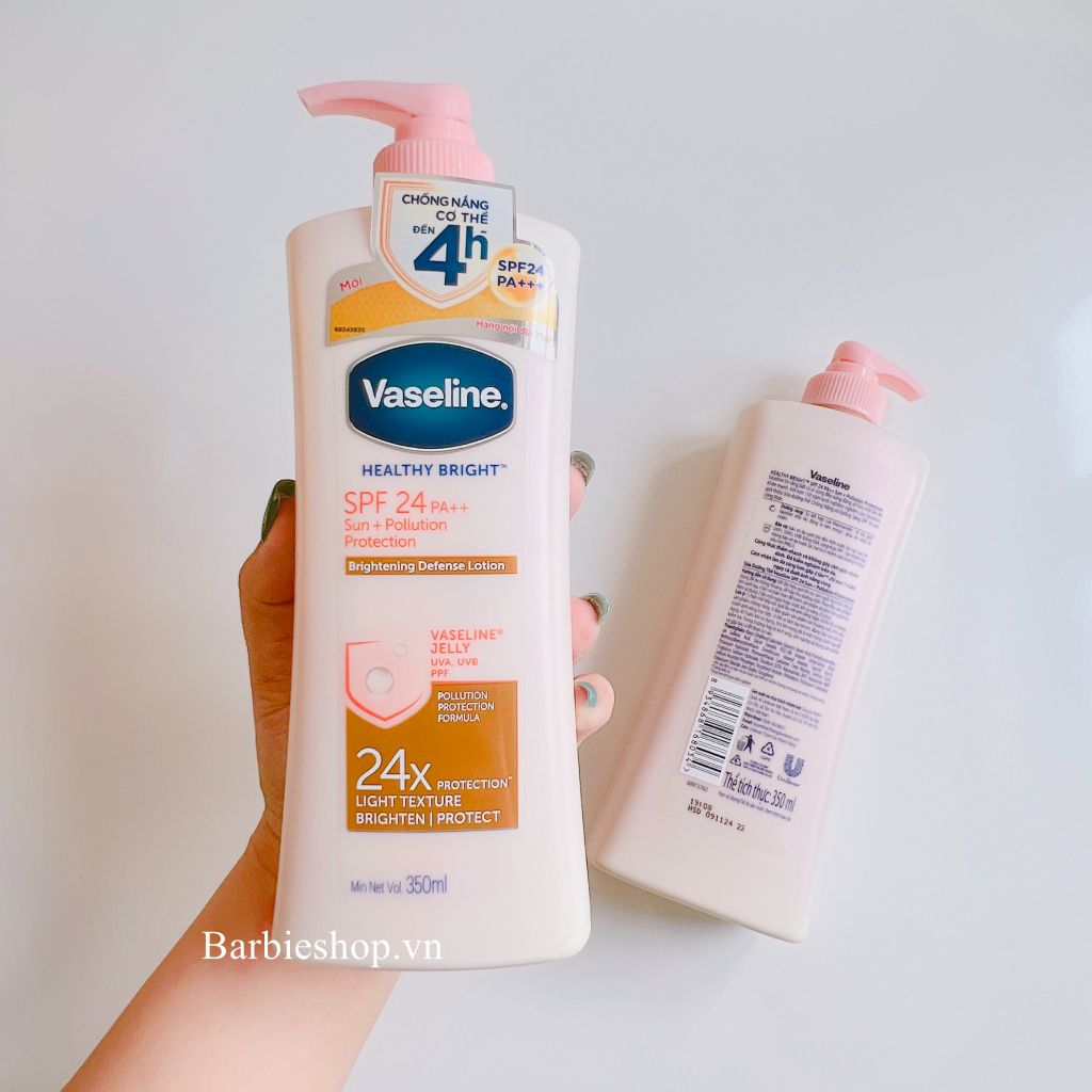 Dưỡng Thể Vaseline 4X 10X 24X 10in1 Trắng Da 320ml - 350ml
