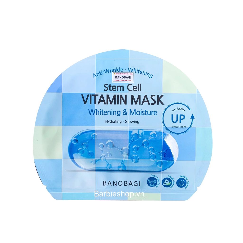 Mặt Nạ Banobagi Stem Cell Vitamin Mask Đủ Màu - Mẫu Mới