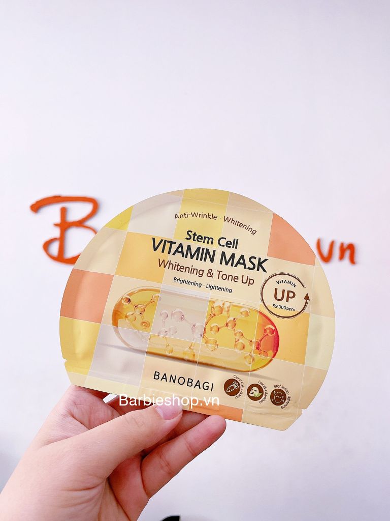 Mặt Nạ Banobagi Stem Cell Vitamin Mask Đủ Màu - Mẫu Mới