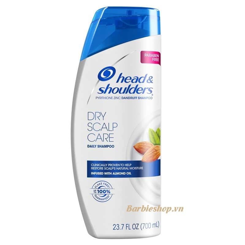 Dầu gội xả 2in1 Head & Shoulders 400ml Classic Clean Dry Scalp Care Smooth Silky