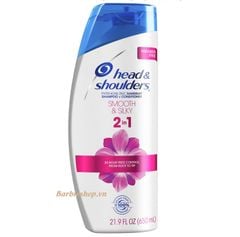 Dầu gội xả 2in1 Head & Shoulders 400ml Classic Clean Dry Scalp Care Smooth Silky