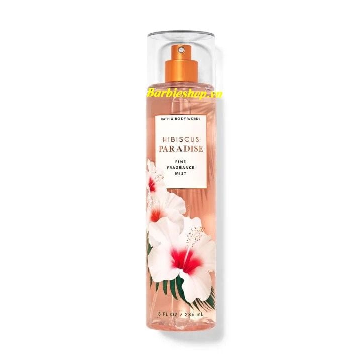 Xịt Thơm Bath & Body Works Hibiscus Paradise Fine Fragrance Mist