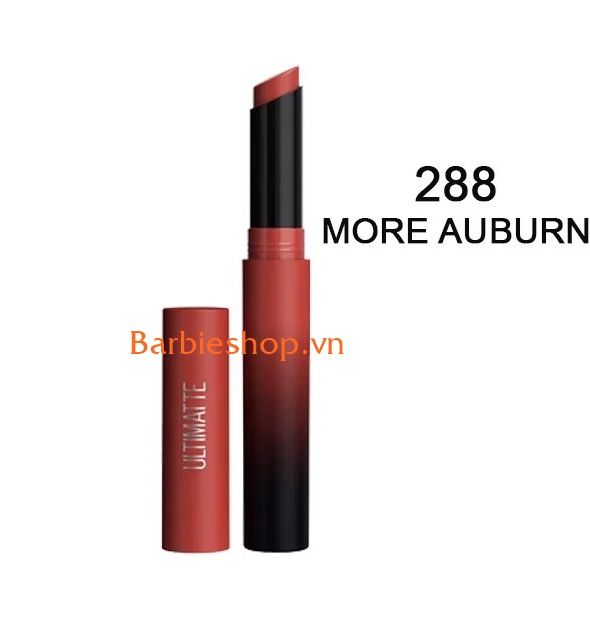 Son Thỏi Lì Siêu Mướt Maybelline New York Color Sensational Ultimatte Lipstick 1.7g ( Màu 288 , 488 , 1188 1288 )