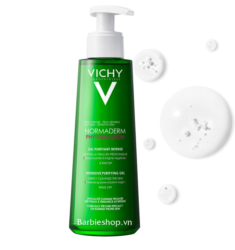 Sữa Rửa Mặt Dạng Gel Vichy Normaderm Phytosolution 400ml