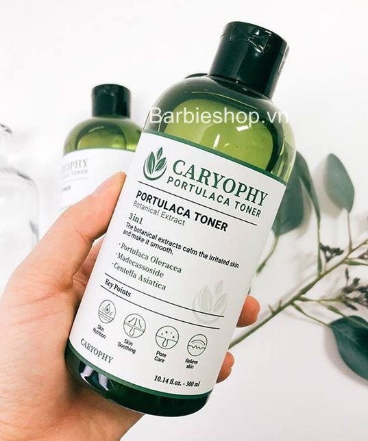 Nước Hoa Hồng Phục Hồi Da Caryophy Portulaca Toner 300ML