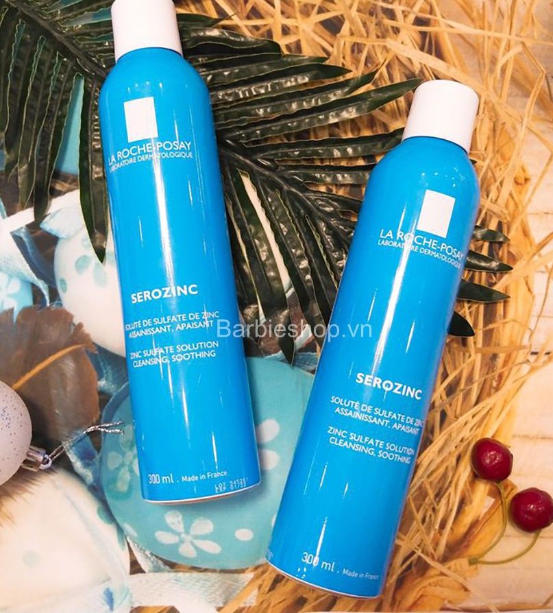 Nước Xịt Khoáng La Roche-Posay Serozinc Làm Sạch & Giảm Bóng Nhờn 300ml