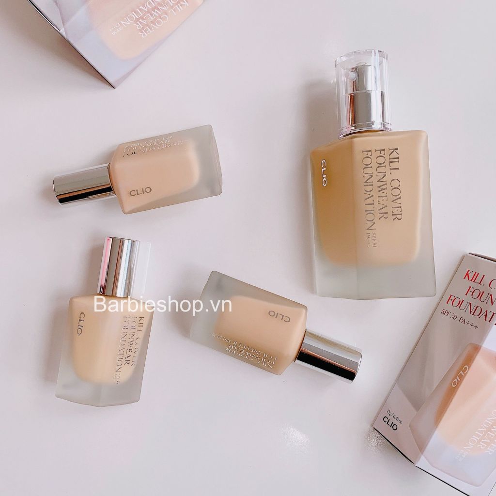 Kem Nền Clio Kill Cover Founwear Foundation 13g