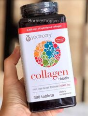 VIÊN UỐNG YOUTHEORY COLLAGEN + BIOTIN 390 Viên