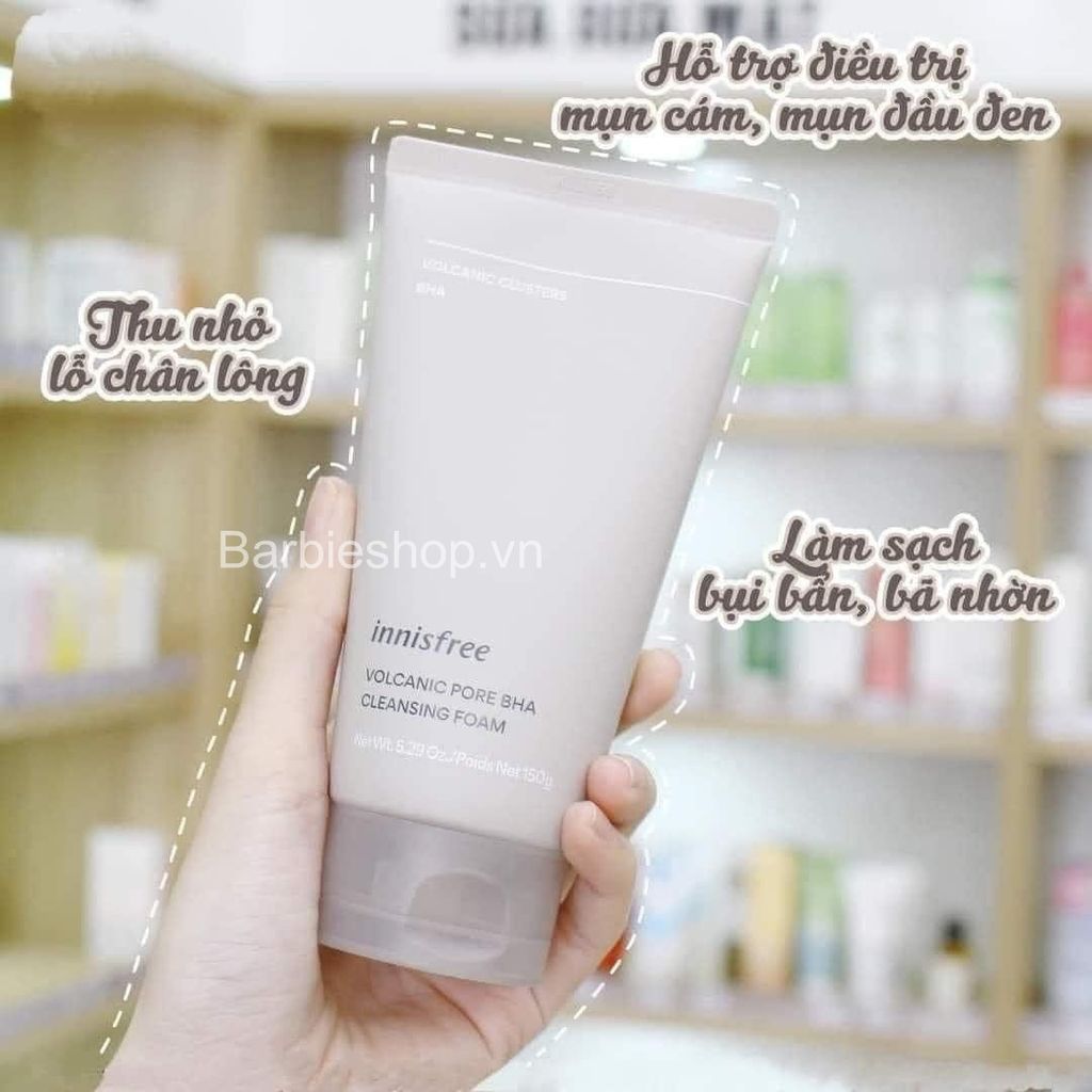 [Mẫu Mới] Sữa Rửa Mặt Innisfree Jeju Volcanic Pore Cleansing Foam150ml