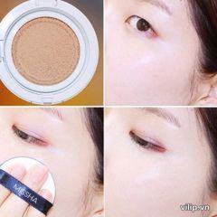 Phấn Nước Klavuu Urban Pearlsation High Coverage Tension - Marine Collagen Aqua - Actress Backstage Boosting Cushion [Xanh - Xám - Hồng]