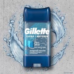 Khử Mùi Nam Gillette Clear Gel