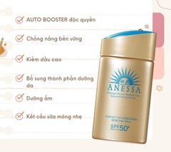 Kem Chống Nắng Anessa Perfectuv Suncreen Skincare Milk - Màu Nâu 60ml - 20ml