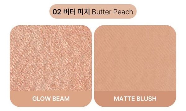 Má Hồng 2 Màu Too Cool For School Blush Beam Duo (Tone 01, 02)