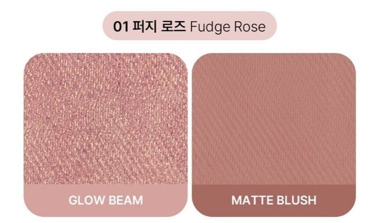 Má Hồng 2 Màu Too Cool For School Blush Beam Duo (Tone 01, 02)