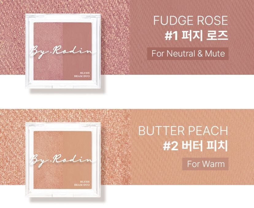 Má Hồng 2 Màu Too Cool For School Blush Beam Duo (Tone 01, 02)
