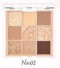 Màu Mắt 9 Ô Unleashia Glitterpedia Eye Palette