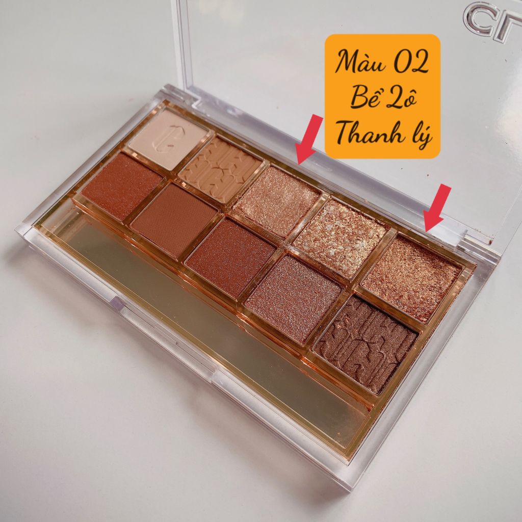 Màu Mắt 10 Ô Clio Pro Eye Palette Đủ Màu [02 - 04 - 08 - 09 - 11 - 12 - 13 - 14 - 15 - 16 - 17 - 19 - 20 - 21]
