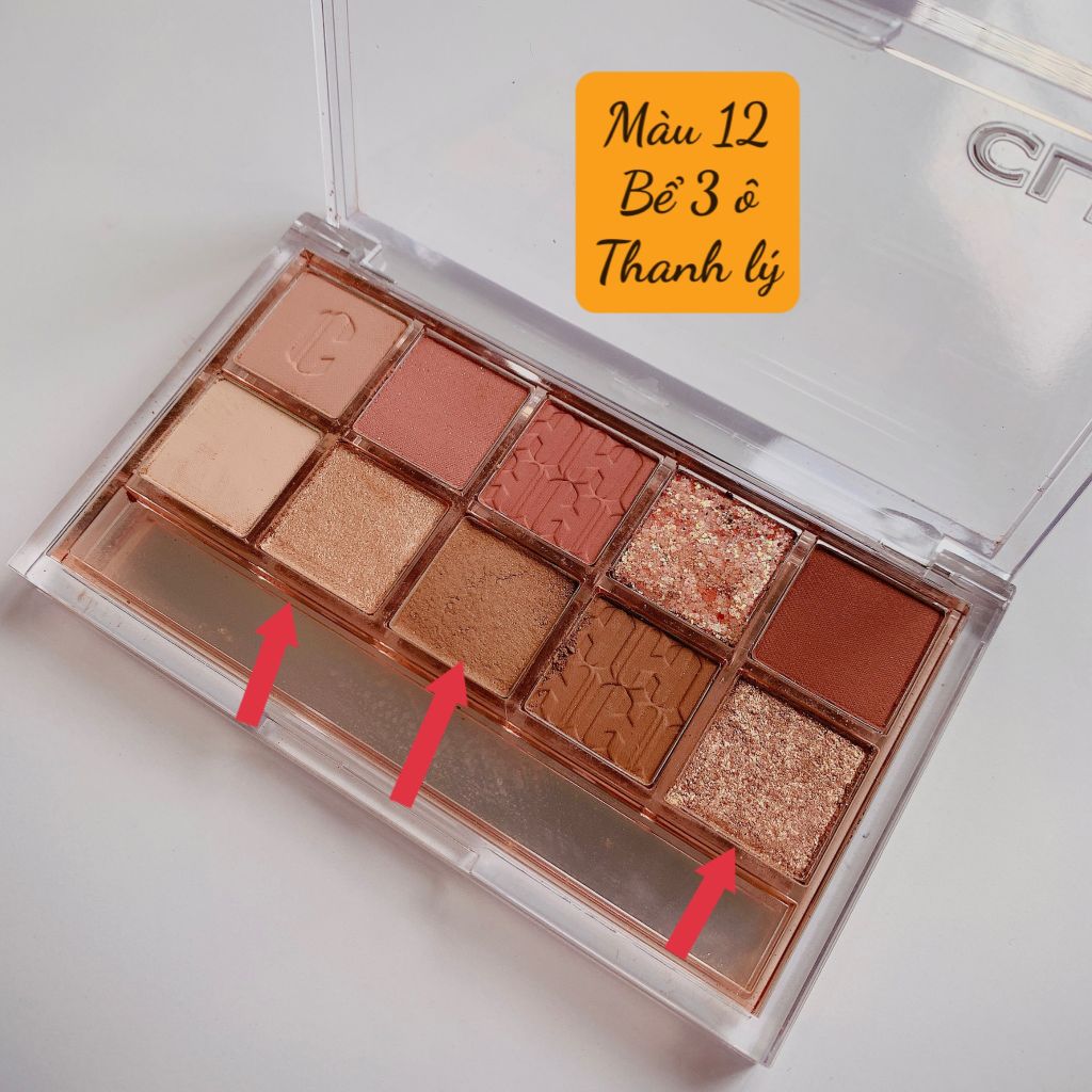Màu Mắt 10 Ô Clio Pro Eye Palette Đủ Màu [02 - 04 - 08 - 09 - 11 - 12 - 13 - 14 - 15 - 16 - 17 - 19 - 20 - 21]