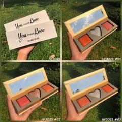 Bảng Má Hồng + Highlight Sivanna Colors You Meet Love HF3025