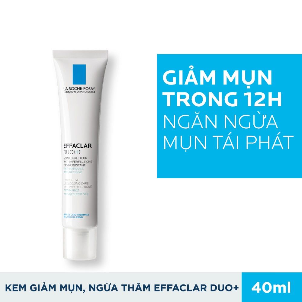 Kem Dưỡng La Roche-Posay Giảm Mụn, Ngừa Thâm Effaclar Duo(+) - 40ml, 15nl