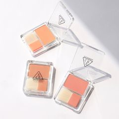 [Mẫu Mới] Má Hồng 3CE Blush Blusher + Kèm Cọ (Double Think + Last Time + Little More)