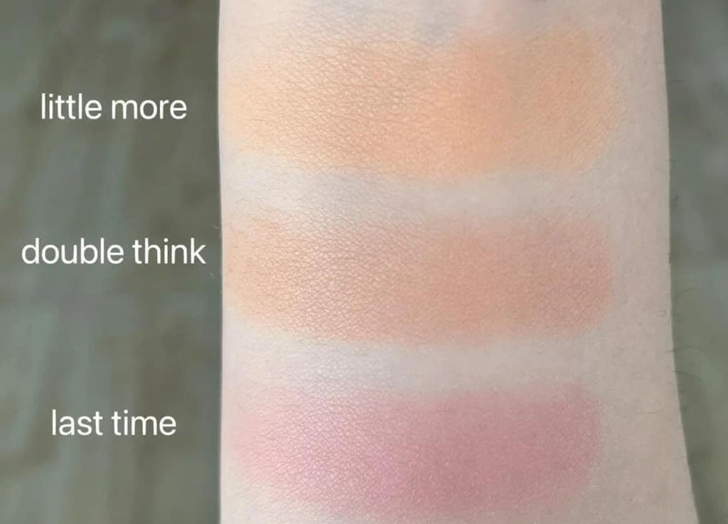 [Mẫu Mới] Má Hồng 3CE Blush Blusher + Kèm Cọ (Double Think + Last Time + Little More)