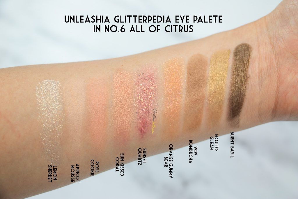 Màu Mắt 9 Ô Unleashia Glitterpedia Eye Palette