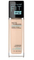 Kem Nền Maybelline Fit Me Kiềm Dầu Chống Nắng 30ml