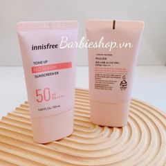 [Mẫu Mới] Kem Chống Nắng Innisfree Tone Up No Sebum Sunscreen EX 60ml - Hồng