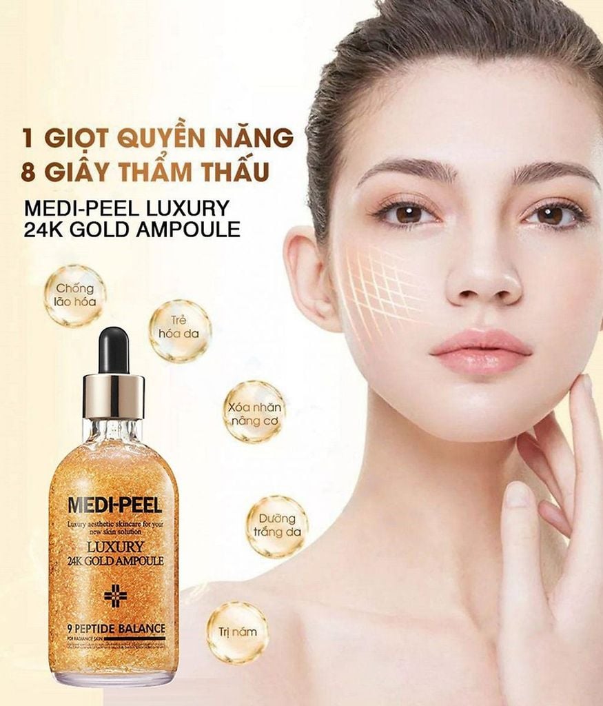 Tinh Chất Vàng 24K Luxury 24K Gold Ampoule 100ml