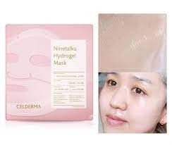 Mặt Nạ Thạch Celderma Ninetalks Hydrogel Mask - Hồng