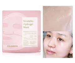 Mặt Nạ Thạch Celderma Ninetalks Hydrogel Mask - Hồng