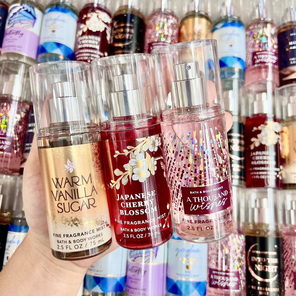 Xịt Thơm Toàn Thân Bath & Body Works Body Mist ( Đủ Mùi 75ml )