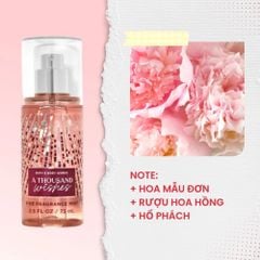 Xịt Thơm Toàn Thân Bath & Body Works Body Mist ( Đủ Mùi 75ml )