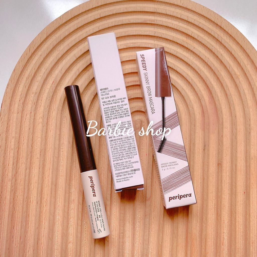Mascara Lông Mày Peripera Speedy Skinny Browcara