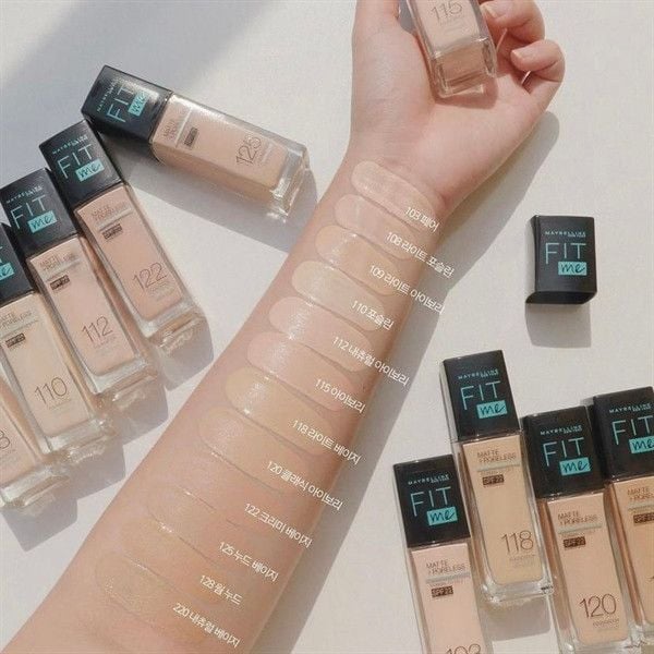 Kem Nền Maybelline Fit Me Kiềm Dầu Chống Nắng 30ml