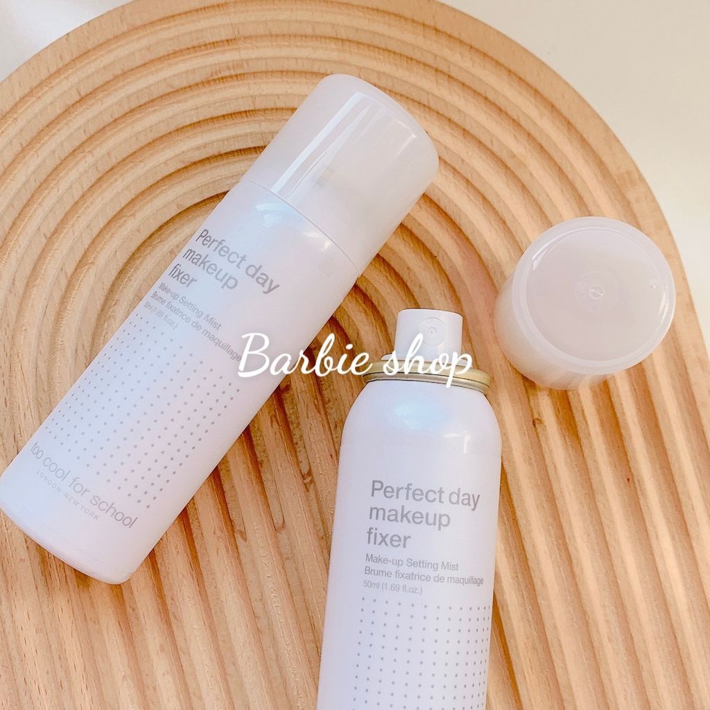 Xịt Khoáng Khóa Nền Too Cool For School Perfect Day Makeup Fixer 50ml - Finish Setting Fixer 80ml