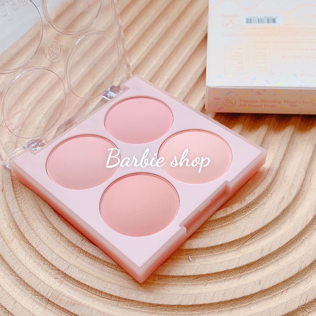 Má Hồng Dasique Blending Mood Cheek 4 ô
