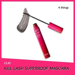 Mascara Clio Kill Lash (Long Curling - Màu 01, Volume Curling - Màu 02, Sleek Volume - Màu 03)
