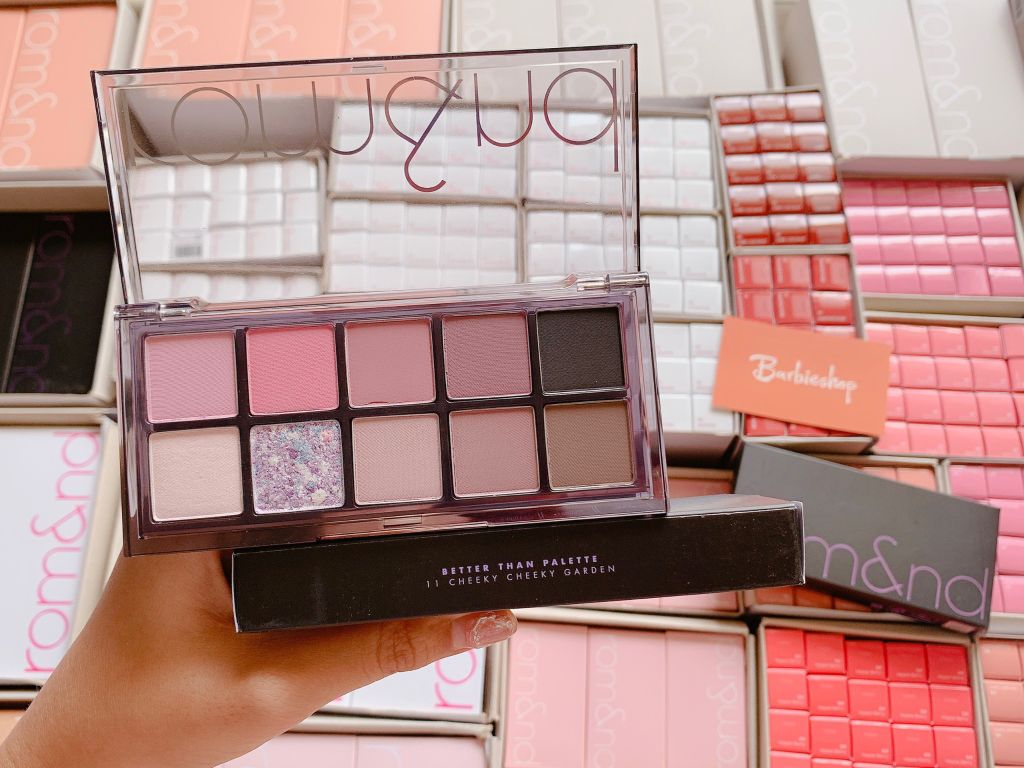 Màu Mắt 10 Ô Siêu Lấp Lánh Romand Better Than Eye Palette - 00, 01, 02, 03,05, 06, 07,08,09