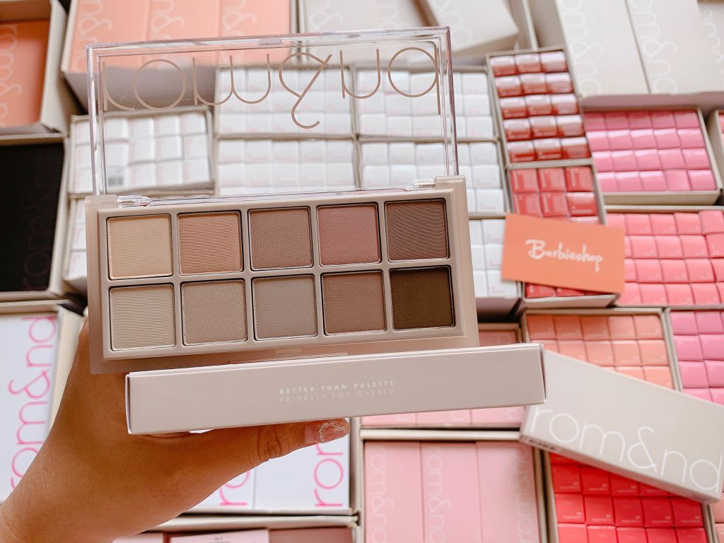 Màu Mắt 10 Ô Siêu Lấp Lánh Romand Better Than Eye Palette - 00, 01, 02, 03,05, 06, 07,08,09
