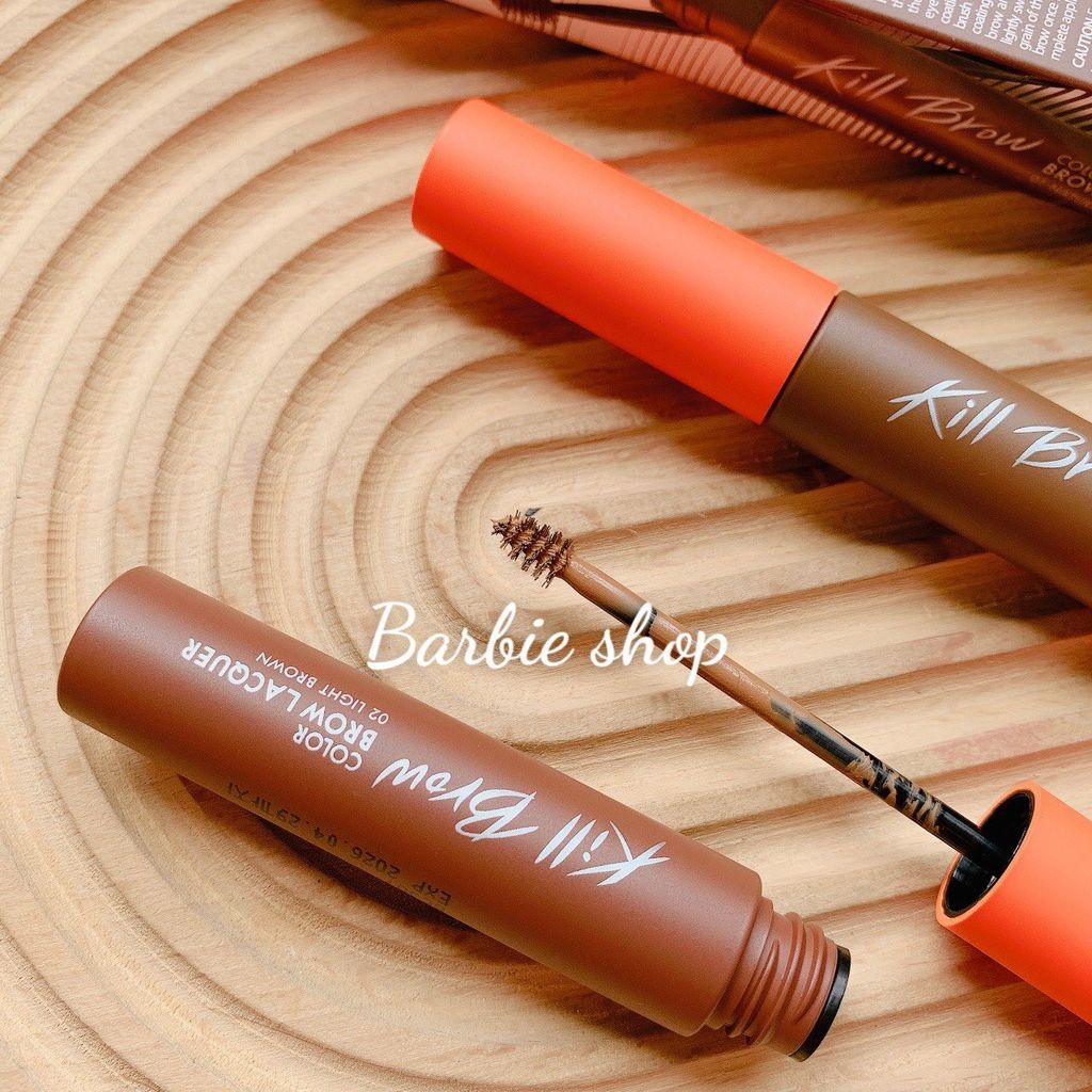 Mascara Chân Mày Clio Kill Brown Color Brow Lacquer 6G
